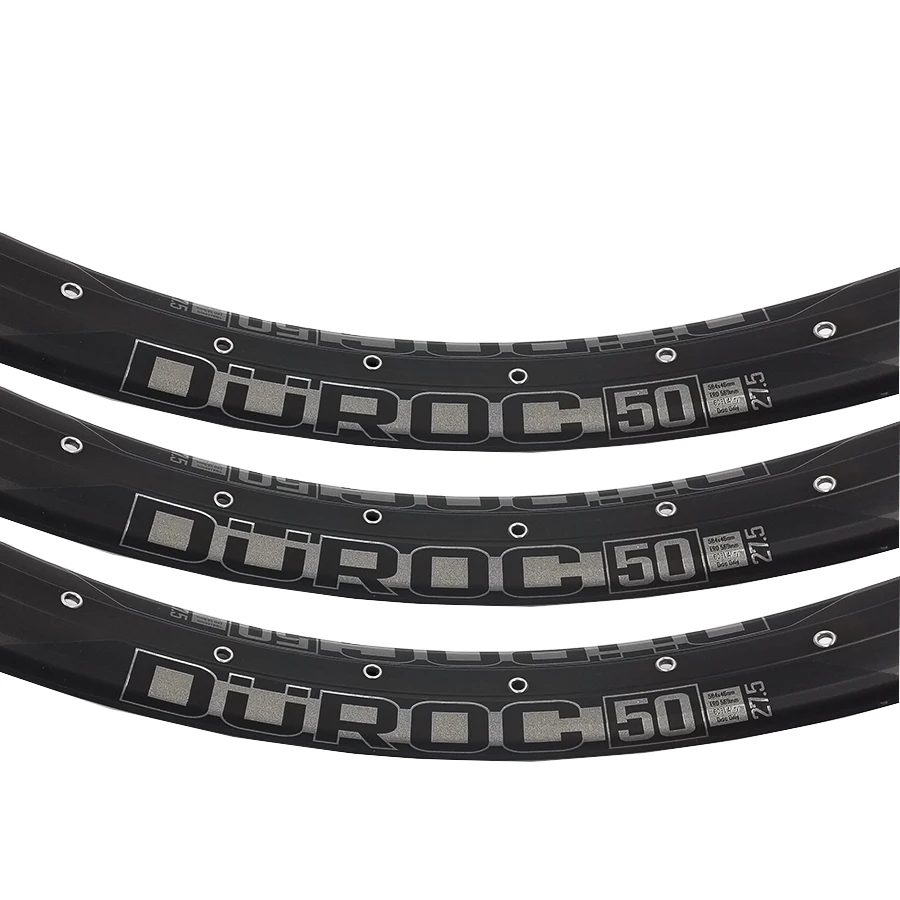 Sunringle sun DUROC 50 27.5 inch mountain tubeless socket rim Am / Fr / Dh 32H hoop 50MM width aluminum rim