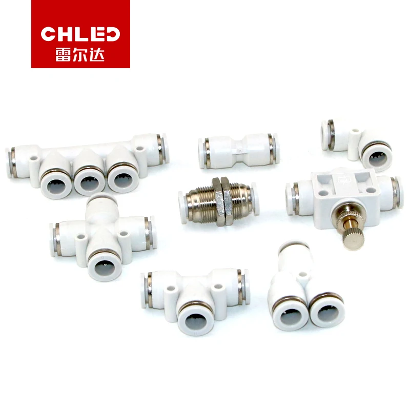 Pneumatic Fittings PU/PY/PV/PE/PM/PZA/PK/PA Wa Pipes and Pip Connectors Direct Thrust 4 to 12mm Plastic Hose Quick Couplings image 5