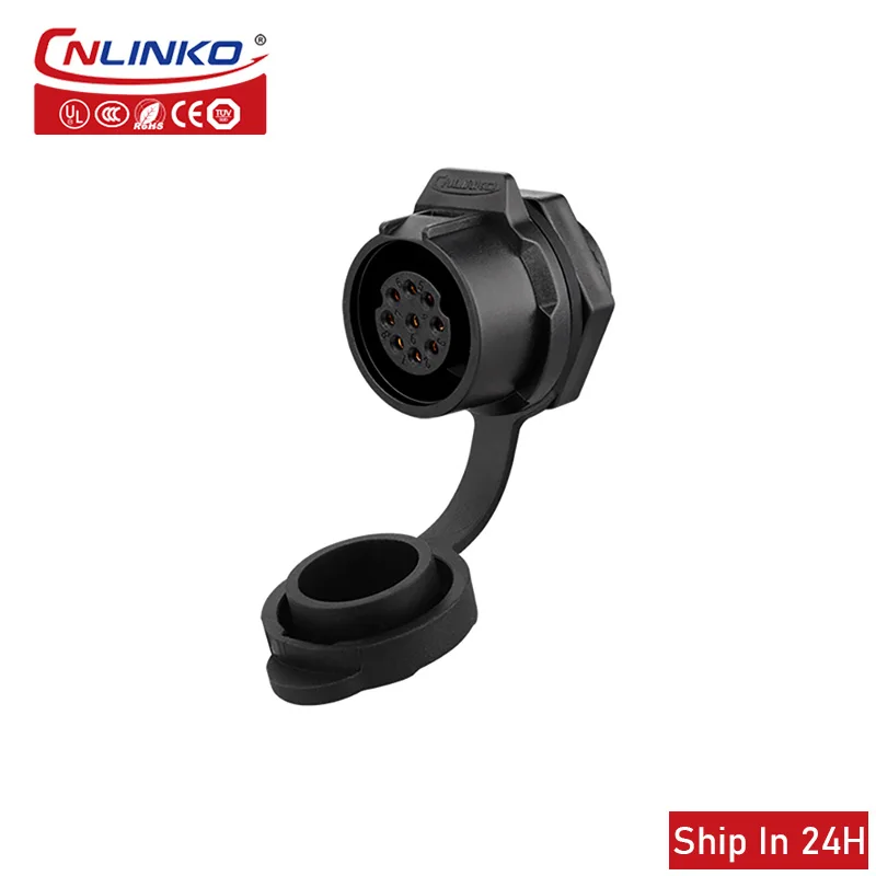 Cnlinko LP16 IP67 Waterproof 2 3 4pin Industrial Power Connector Plug Socket for Tractor Agriculture Equipment Free Shipping