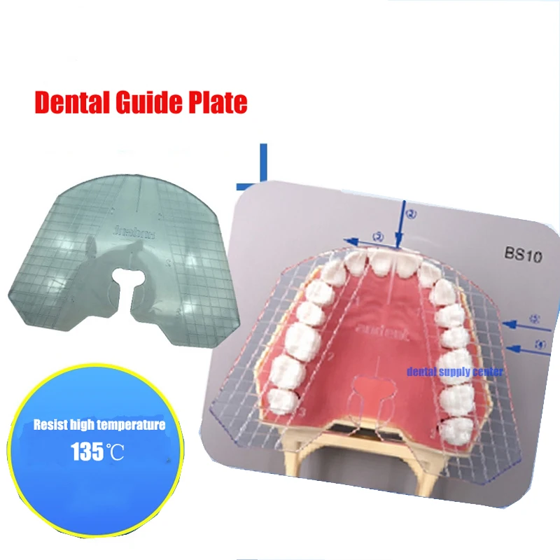 1 szt. Laboratorium dentystyczne Płyta prowadząca Układ zębów w laboratorium dentystycznym podczas pracy z protez