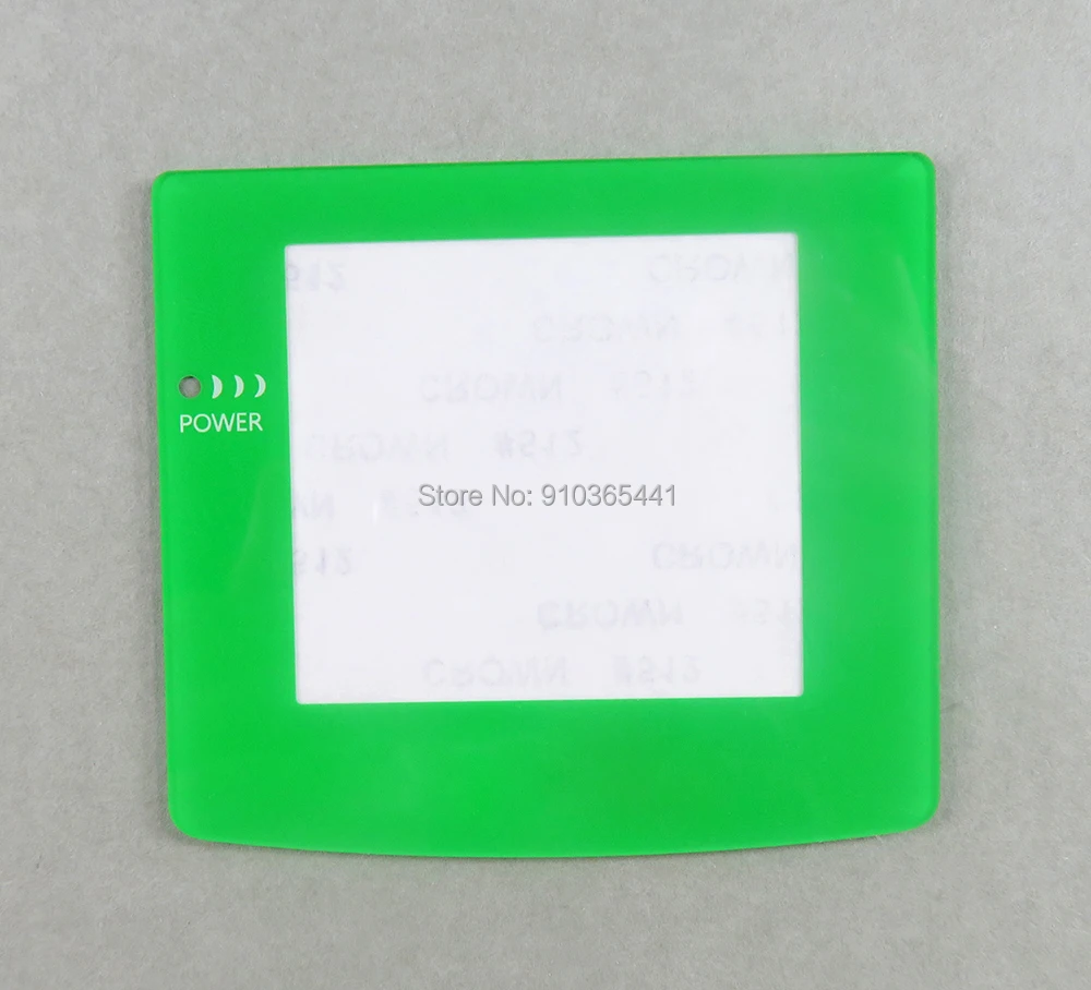Écrans de couleurs en plastique de remplacement pour GBC, 30 pièces, pour Gameboy Color GBC, pièces de Console, accessoires, couvercle d'objectif miroir en plastique