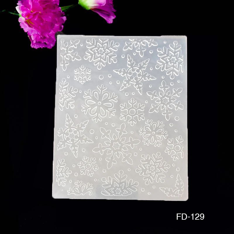 Troqueles de corte de papel DIY con diseño de puntos para álbum de recortes, carpeta de plástico en relieve, tamaño 2019x10,5 cm, novedad de 15,5