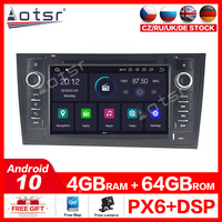 Android 8.1 Car DVD player GPS Navigation Multimedia Stereo For AUDI A6 1997-2005 Auto 2 din Radio Audio IPS Screen 8 Core