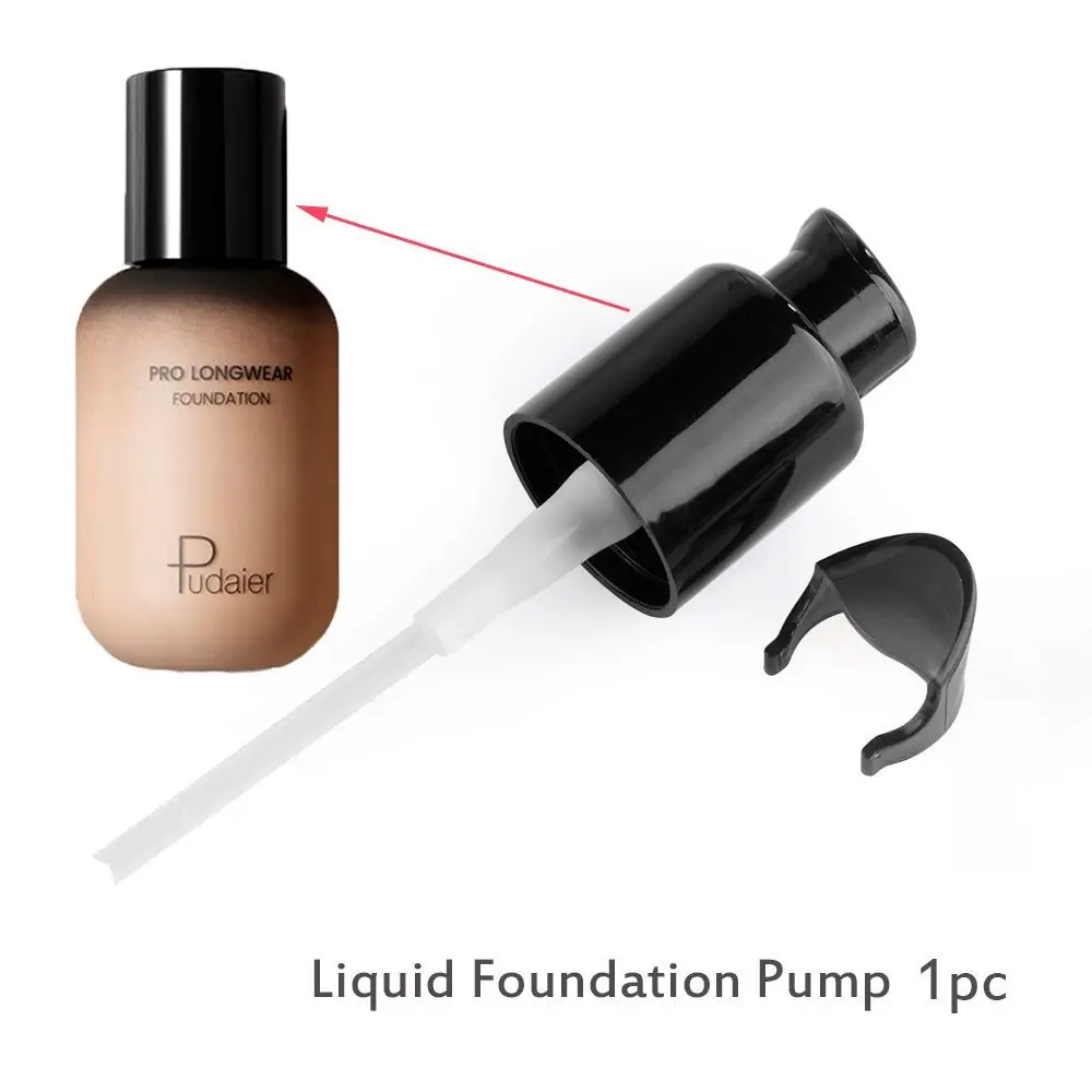 Cosmetics Protect lock With Button Prevent leakage Replace Pumps Press Cover Indenter Liquid Foundation Pump