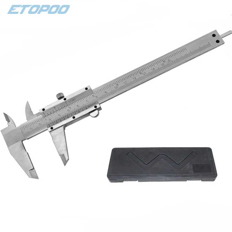 Imagem -05 - Pinça Vernier de Aço Carbono Alto Corpo Grosso Escala Laser Ferramenta de Medição Ferramentas Manuais para Construção 0150 mm 0.02 mm 0.05 mm