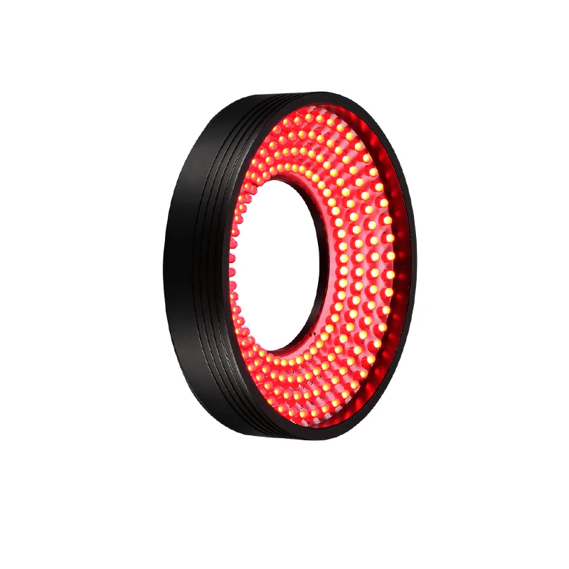 75° Degree Machine Vision Circular Shadowless LED Ring Lighting High Uniformity Vision Annular Light Source