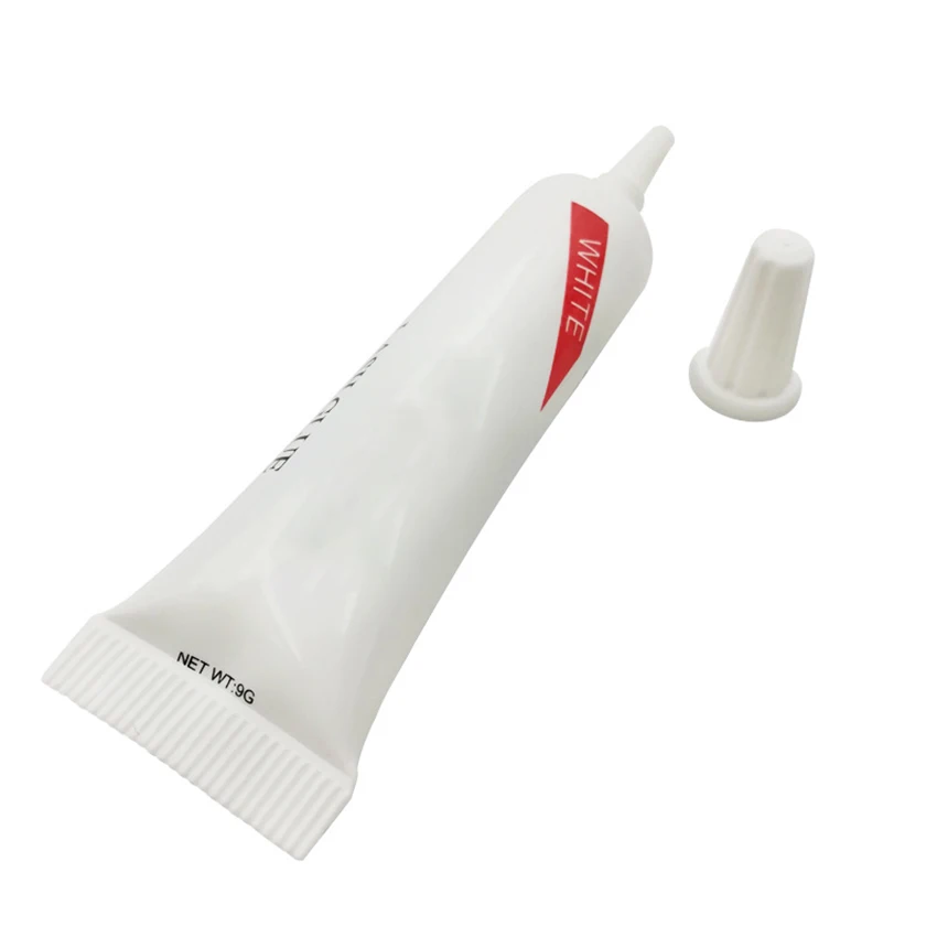 Professional Eyelash กาว Super Strong Hold สำหรับขนตาปลอม Lash กาว,กาวติดขนตาสีขาว/สีดำ,9Ml