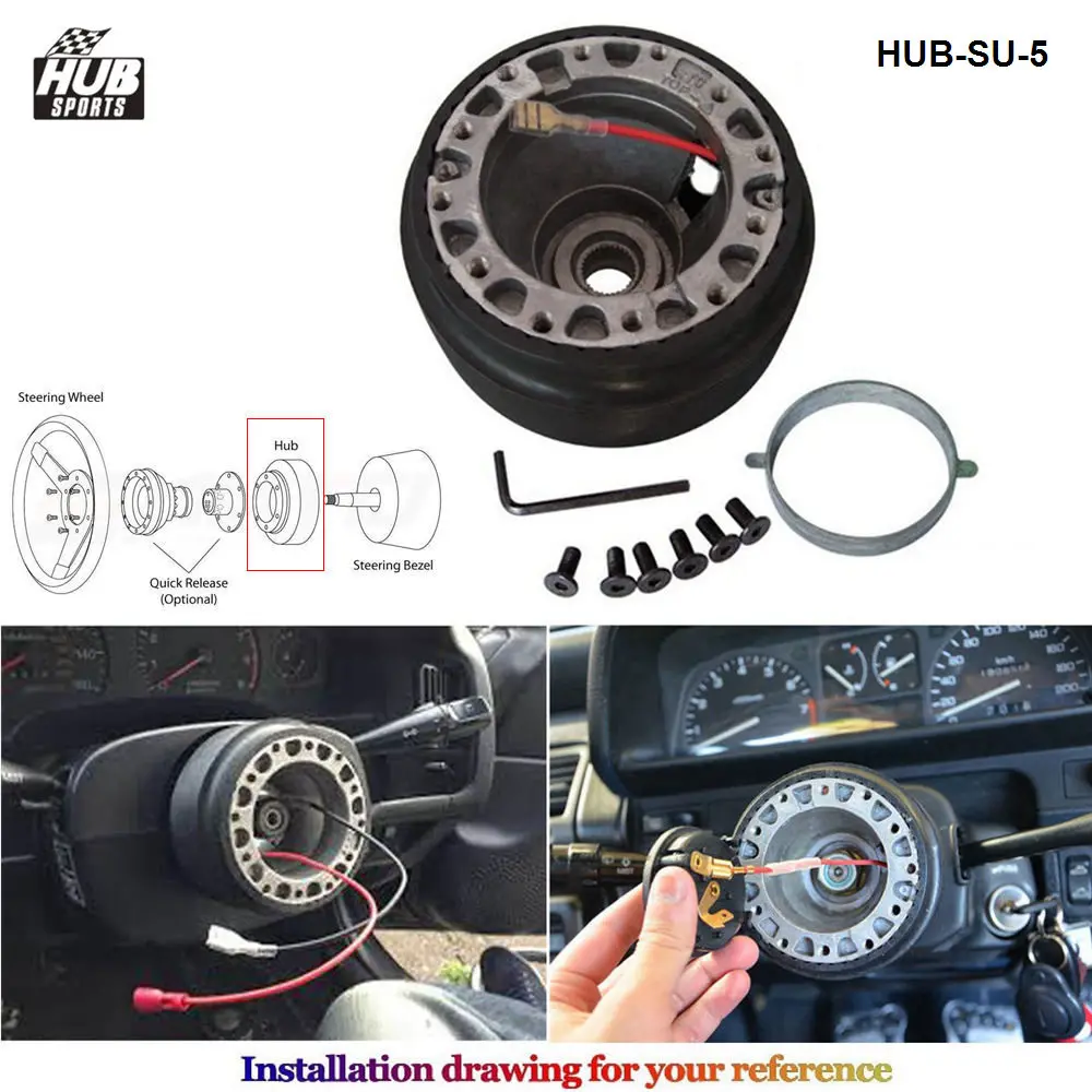 Universal Racing Steering Wheel Hub Adapter Boss Kit For Suzuki SU-5 HUB-SU-5