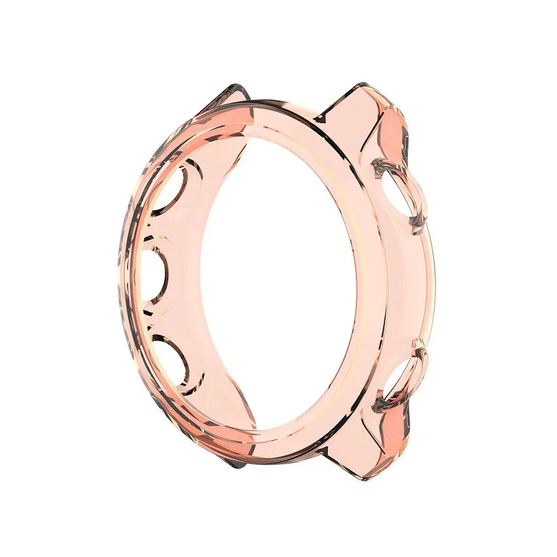 Capa macia de proteção para relógio inteligente, capa de silicone fina para garmin fenix 5x argolas 5