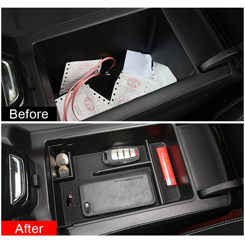 For Haval H6 3rd Gen GT 2021 2022 2023 2024 HEV PHEV Car Central Console Armrest Storage Box Container Organizer Holder Tray