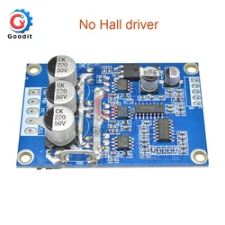 Controlador de Motor de CC sin escobillas, placa de Control de controlador de coche BLDC equilibrado automotriz, sin Hall, DC 12V-36V, 500W PWM