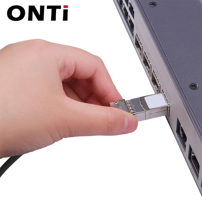 Imagem -02 - Onti Híbrido 40g Qsfp Mais a 4xsfp Mais Cabo Dac 0.5m 1m 3m 5m 7m Passivo Direto Anexar Cabo de Cobre Twinax de Alta Qualidade