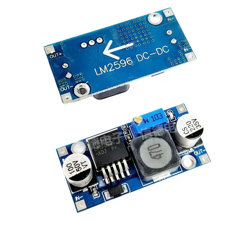 電源モジュールlm2596s DC-DCステップダウン/調整可能ステップダウン/安定化スーパーlm2576コンデンサ