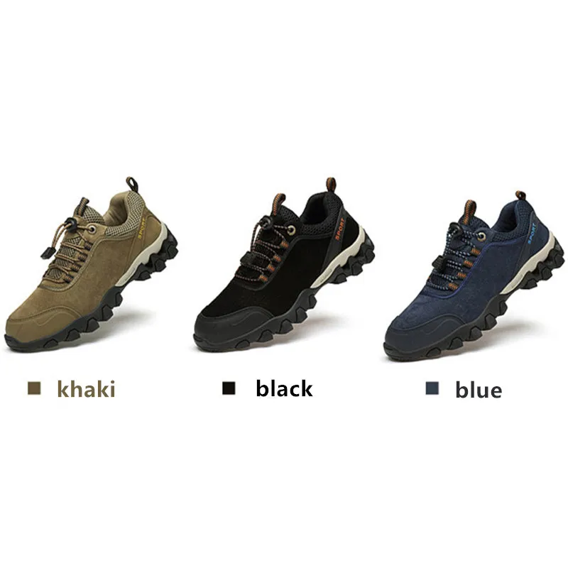 SMS Outdoor Hiking Shoes Non-slip Wear Resistant Breathable Splashproof Climbing Sneaker Trekking Hunting Tourism Mountain Shoes