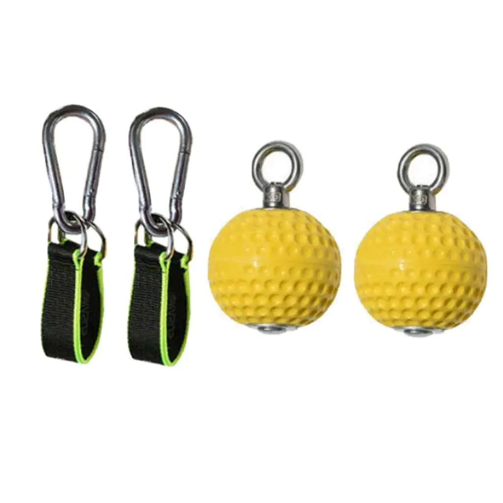 High Quality Anti-Slip Pull-up Grip Ball 9.7cm Arm Back Muscles Climbing Rock Hold Trainer Fitness Equipments Gear