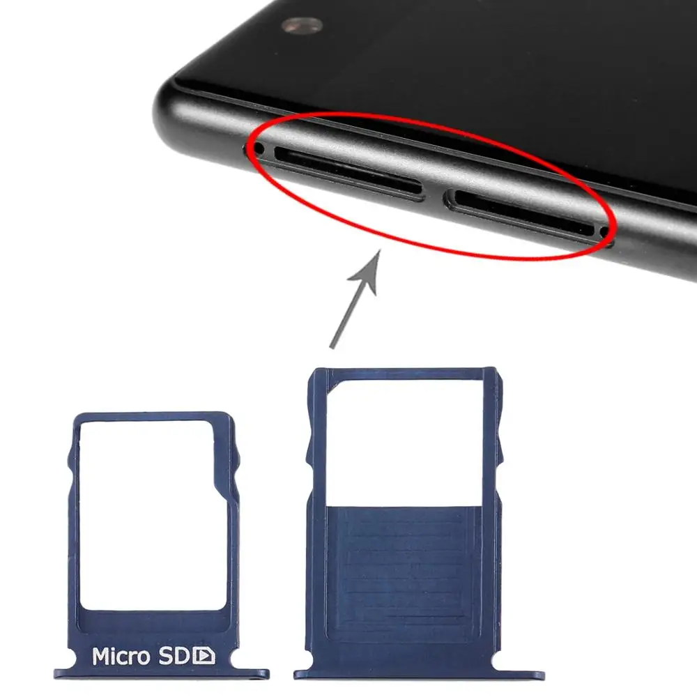 Plateau pour carte SIM et carte Micro SD, pour Nokia 3 TA-1020 TA-1028 TA-1032 TA-1038