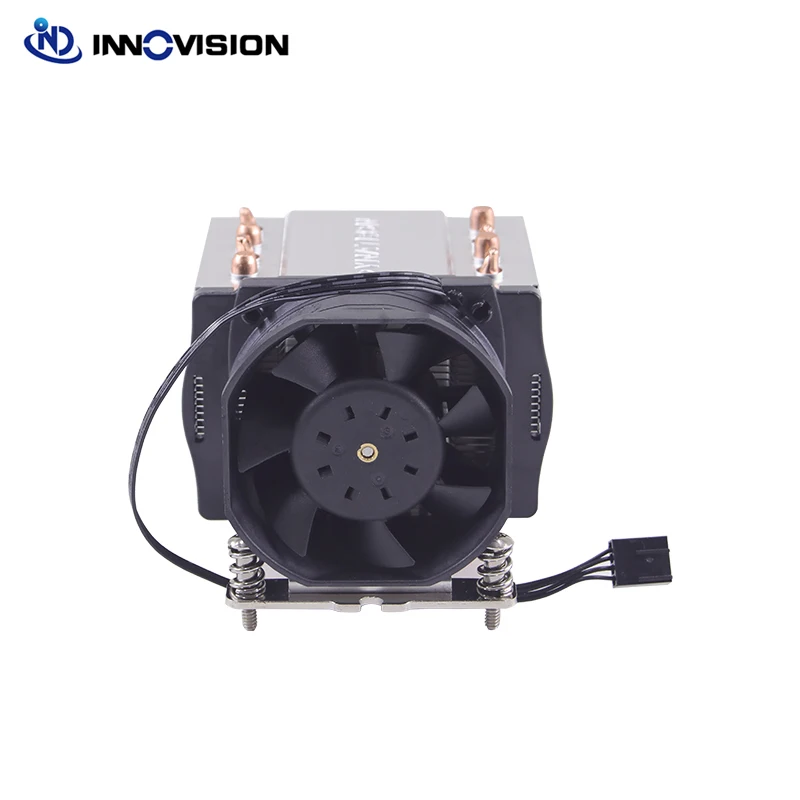 high performance AMD Socket AM4 AM5 Aluminum Fin with Heat Pipes and PWM Fan A24 for 2U server