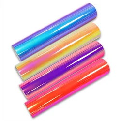 Permanent Vinyl Self-Adhesive Chameleon Holographic Craft Sign Making Waterproof Sticker Lettering Film Cup Glass Decal Card