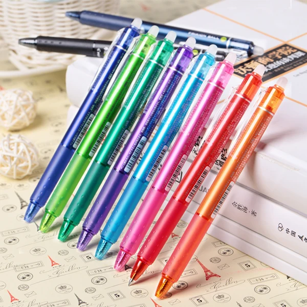 

5PCS Japan PILOT LFBK-23EF Press Erasable Pen Gel Pen 0.5MM