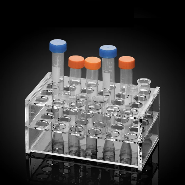 0.2ml/1.5ml/2ml/5ml organic glass centrifuge tube rack