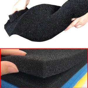 Accesorios de acuarios Decoración bioquímica práctica Cotton Sponge Filtro Acuario Filto Pesco Estanque de espuma negra Tanque de esponja 10 mejores esponjas de filtro de ventas - №7