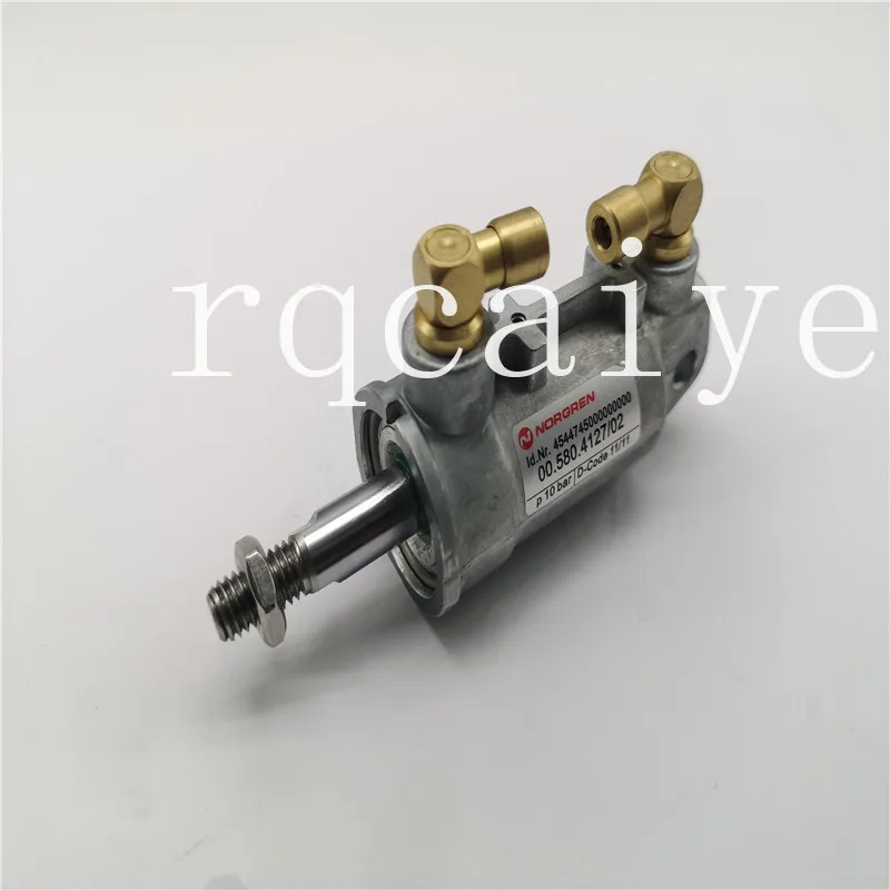 

Free Shipping 2 PCS High Quality Copper Head 4mm SM74 CD74 Pneumatic Cylinder 00.580.4127 D25 H25