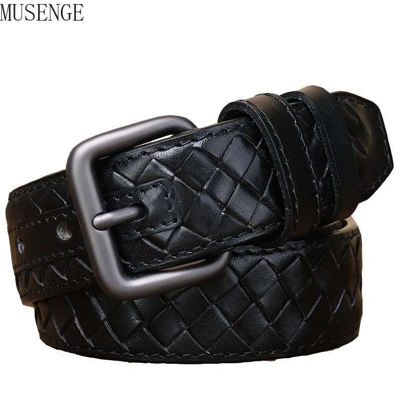 Descubre el mejor cinturón de cuero para hombres: el cinturón de cuero con hebilla de pin vintage