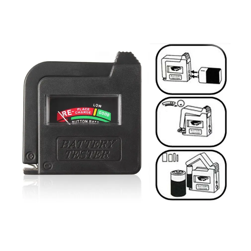 Probador de batería Universal para BT-168, 9V, 1,5 V, pila de botón AAA, AA, C, D, envío directo, promoción, superoferta