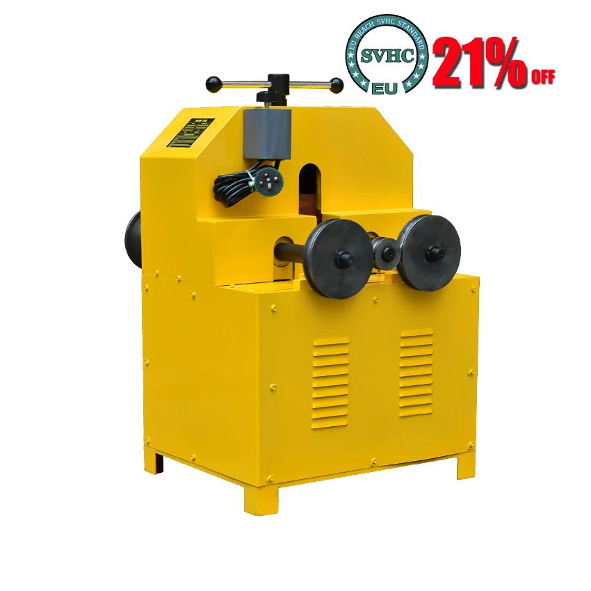 220V / 380V Electric Multi-function Pipe Bender HHW-76B Semi-automatic Round And Square Tubes 360 Degrees Hydraulic Pipe Bender