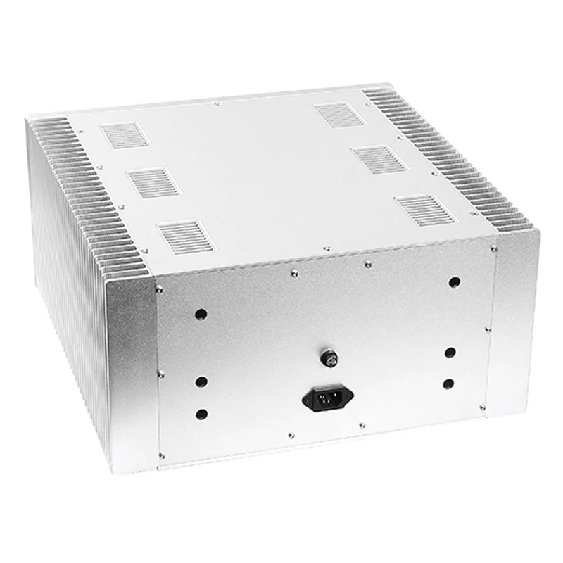 All-aluminum Power Amplifier Chassis CJ-166 Class A Rear-stage Case Audio Shell Power Supply Box Multi-function 411*415*200MM