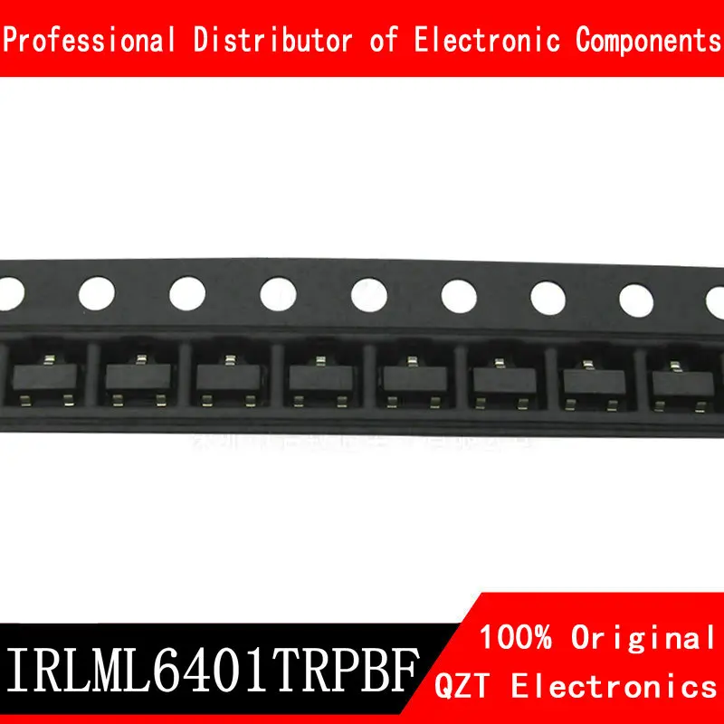 50PCS IRLML6401TRPBF SOT23 IRLML6401TR SOT IRLML6401 SOT-23 SMD new and original IC