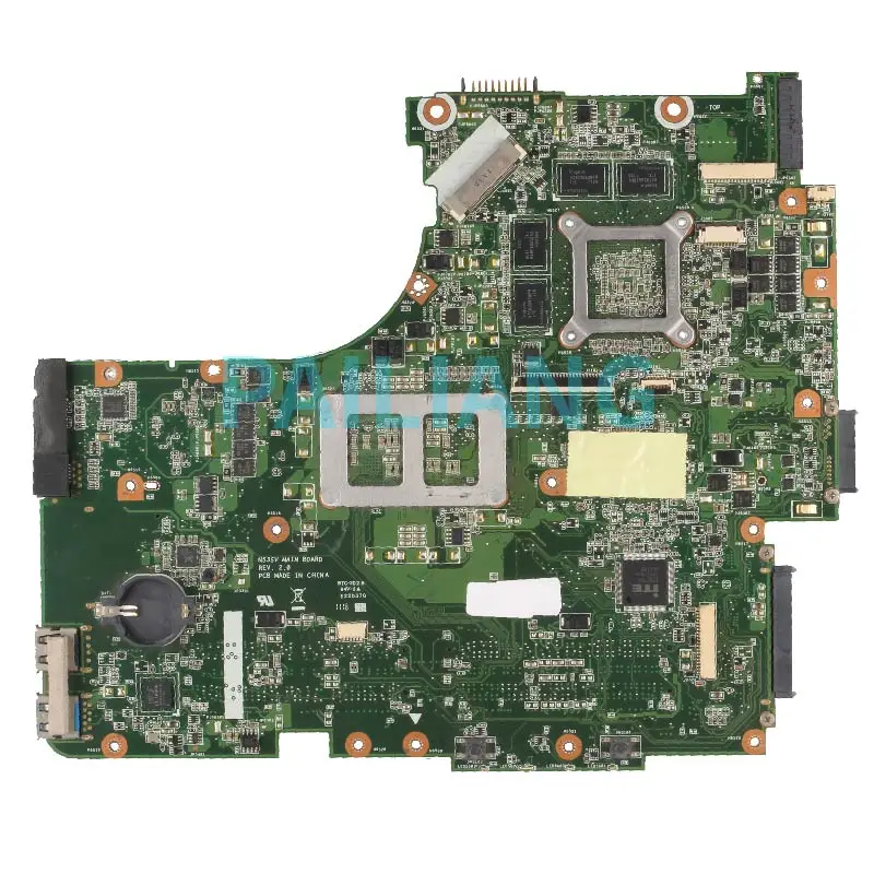 Placa base N53SV para ASUS N53S N53SN N53SM REV.2.0 N12P-GT-A1 HM65 DDR3, placa base para portátil, probada y en buen estado
