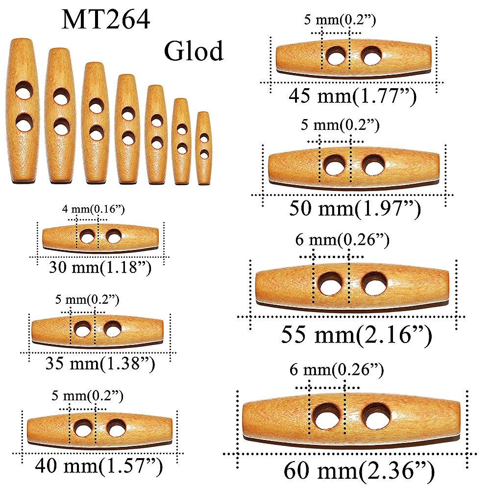 Деревянные тумблеры из натурального дерева 10 шт., деревянные пуговицы для шитья для скрапбукинга, палатки, одежды, пальто, овальные кнопки ручной работы