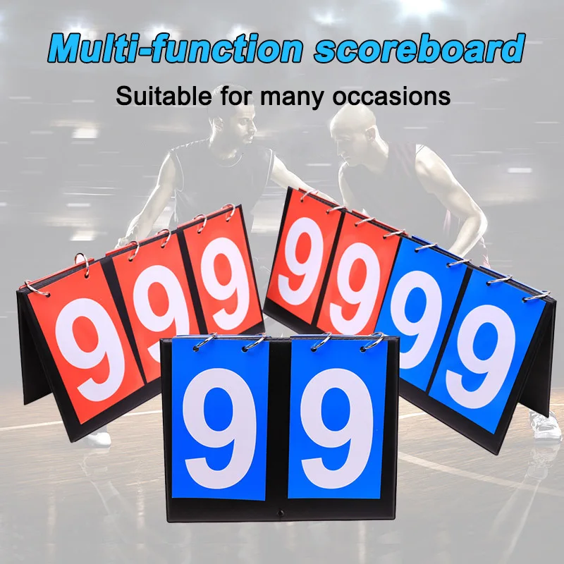 Multi Digits Scoreboard Sports Scoreboards for Tennis Basketball Badminton Football Scoreboard Table Volleyball Score Board