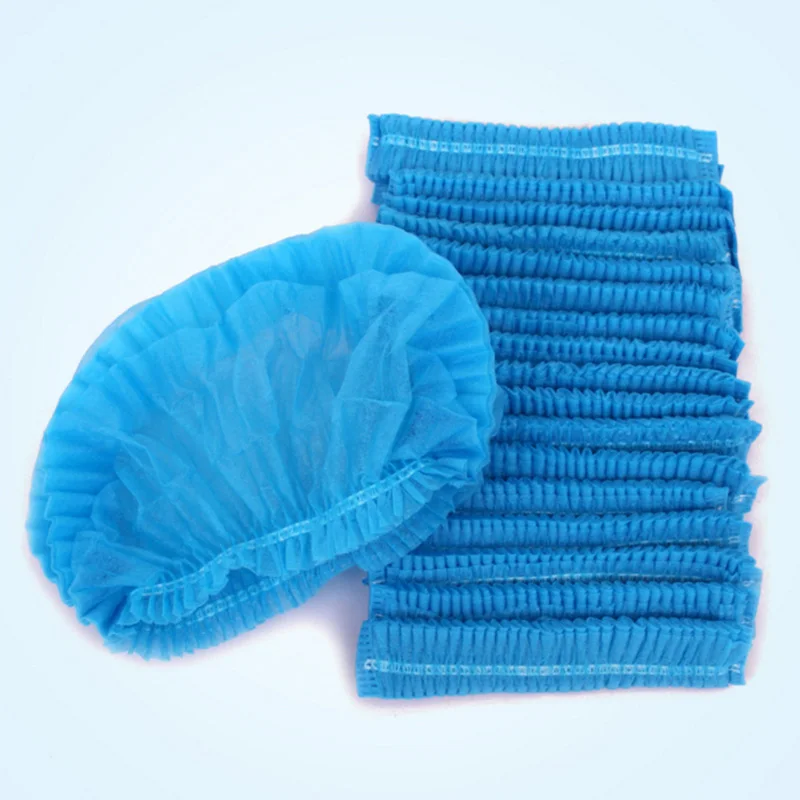 

90Pcs Disposable Medical Non-Woven Caps Makeup Hair Cover Sterile Hat For Eyebrow Tattooing Anti-Dust Tattoo Accessories