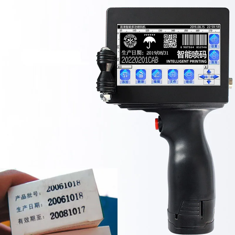 Máquina automática de codificación de ensamblaje de impresora de inyección de tinta en línea para impresión de fecha de producción de huevos Máquina de codificación automática