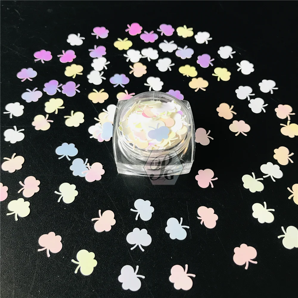 PrettyG 1 Box Butterfly Shape Pearl Iridescent Glitter Sequins for Resin DIY Making Art Craft Nail Makeup Decoration Accessories