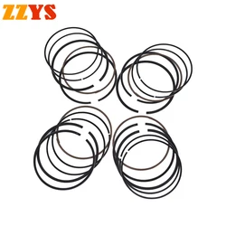 4Sets Motorcycle Engine Parts Cylinder Bore Size STD 57mm Piston Ring For Kawasaki ZXR400 ZXR 400 1989-1996 ZX-4 F3 ZX4 F3 1988