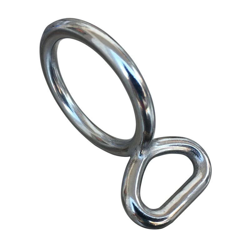 

10pcs Stainless Steel Bridle Buckle Bag Strap Buckle O-Ring With 20mm Eye