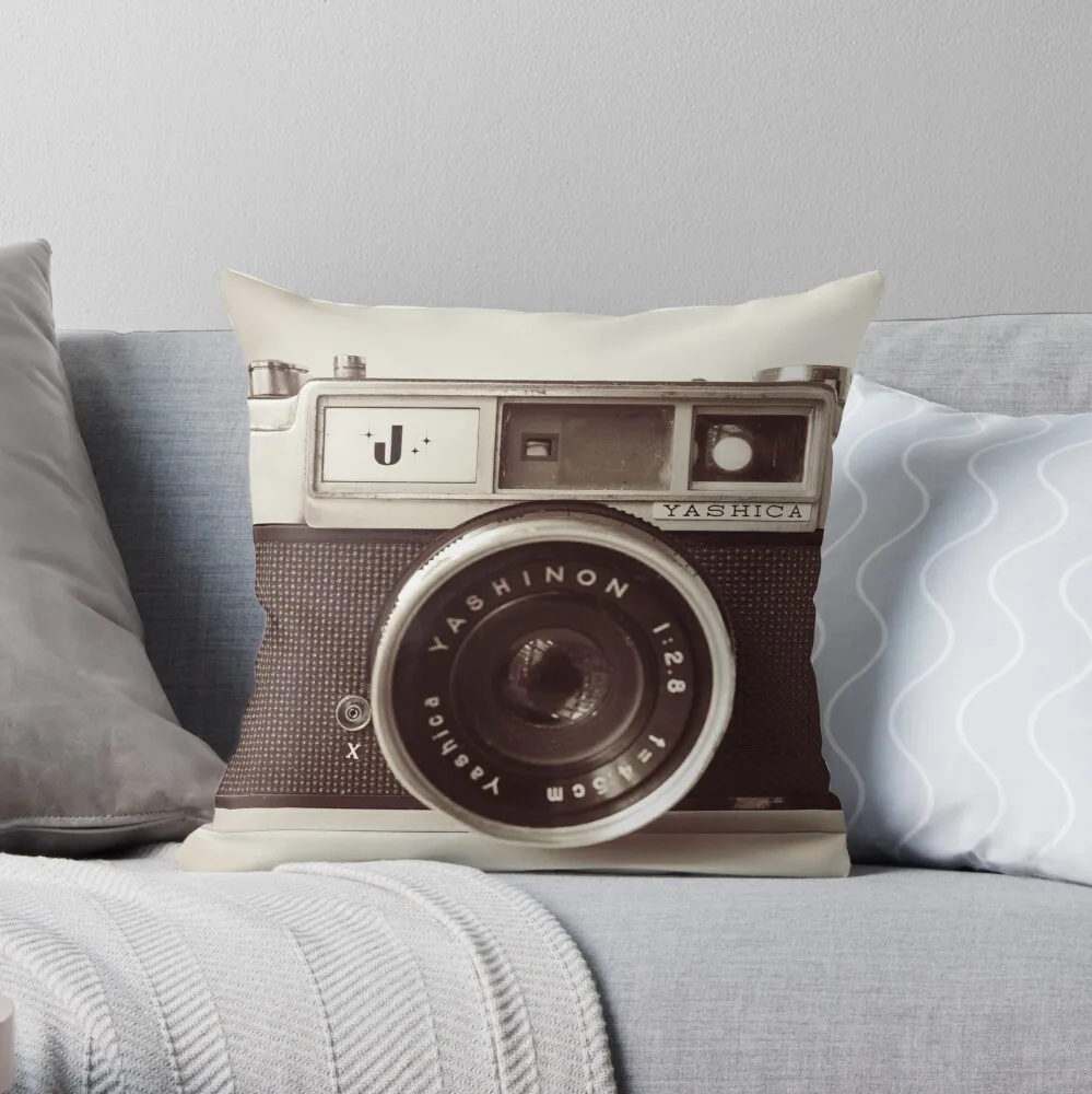 Camera Retro  Throw Pillow Pillow Case Polyester Home Decora Pillowcases Throw Pillow Case kussensloop almohada poszewka