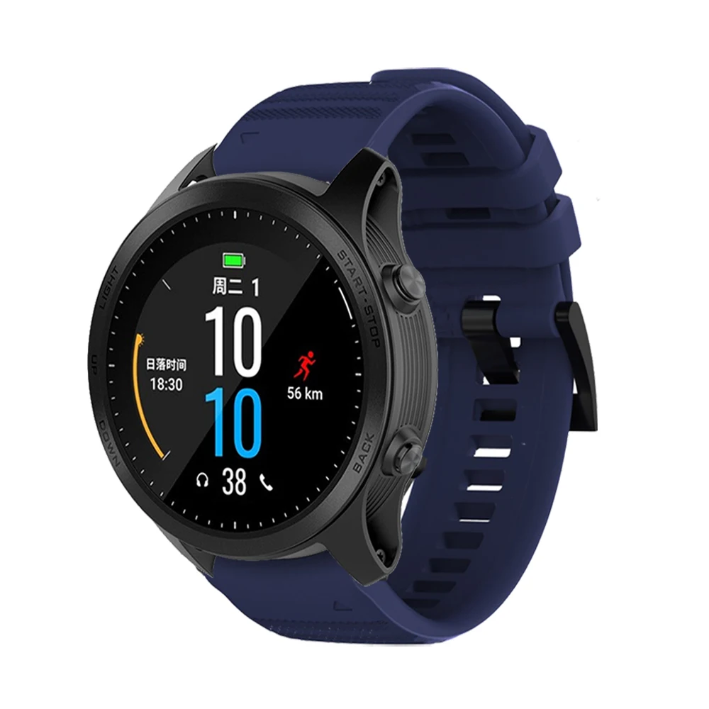 سيليكون حزام الساعات غارمين Forerunner 935 945 أسورة ساعة ذكية الفرقة الرياضة استبدال معصمه ل نهج S60