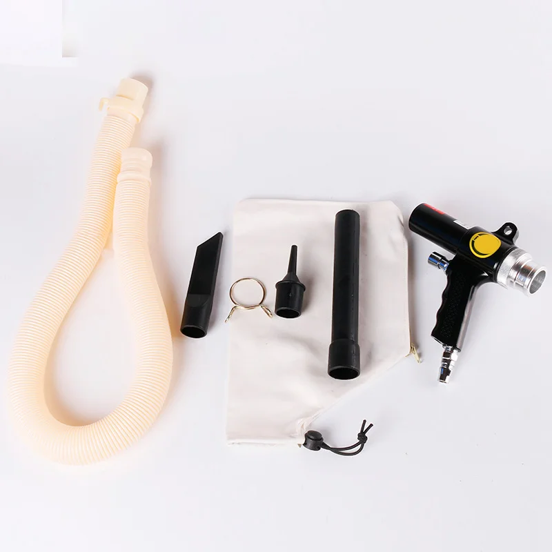 Air Vacuum Blow Gun Pneumatic Dust Gun Suction Dust Hand-held Industrial Environmental Cleaner Kit Tool