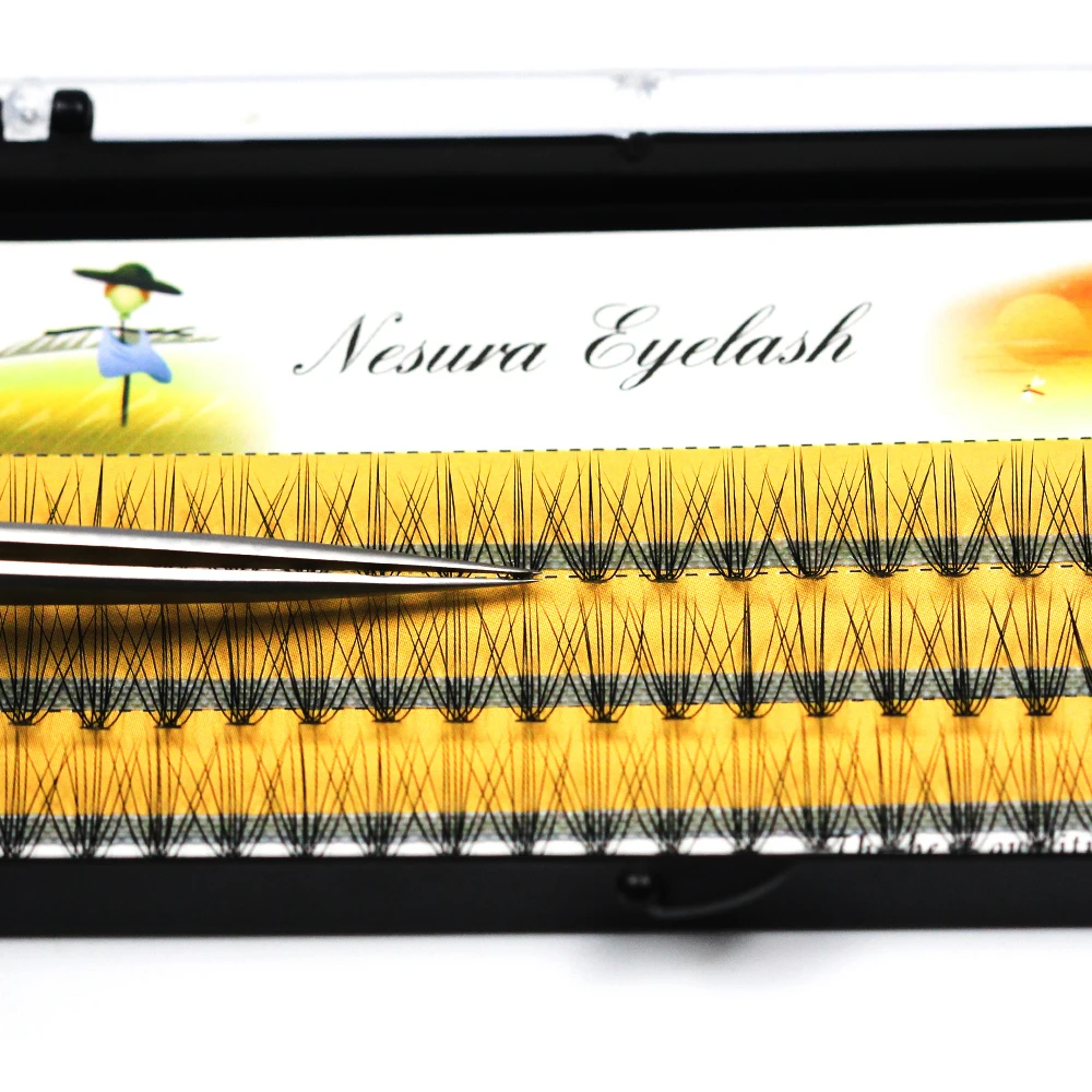 Softer Feel Eyelashes 10D Individual Eyelash Personal Use Eyelash Extension Natural Soft  60 Pieces Russia Cilia