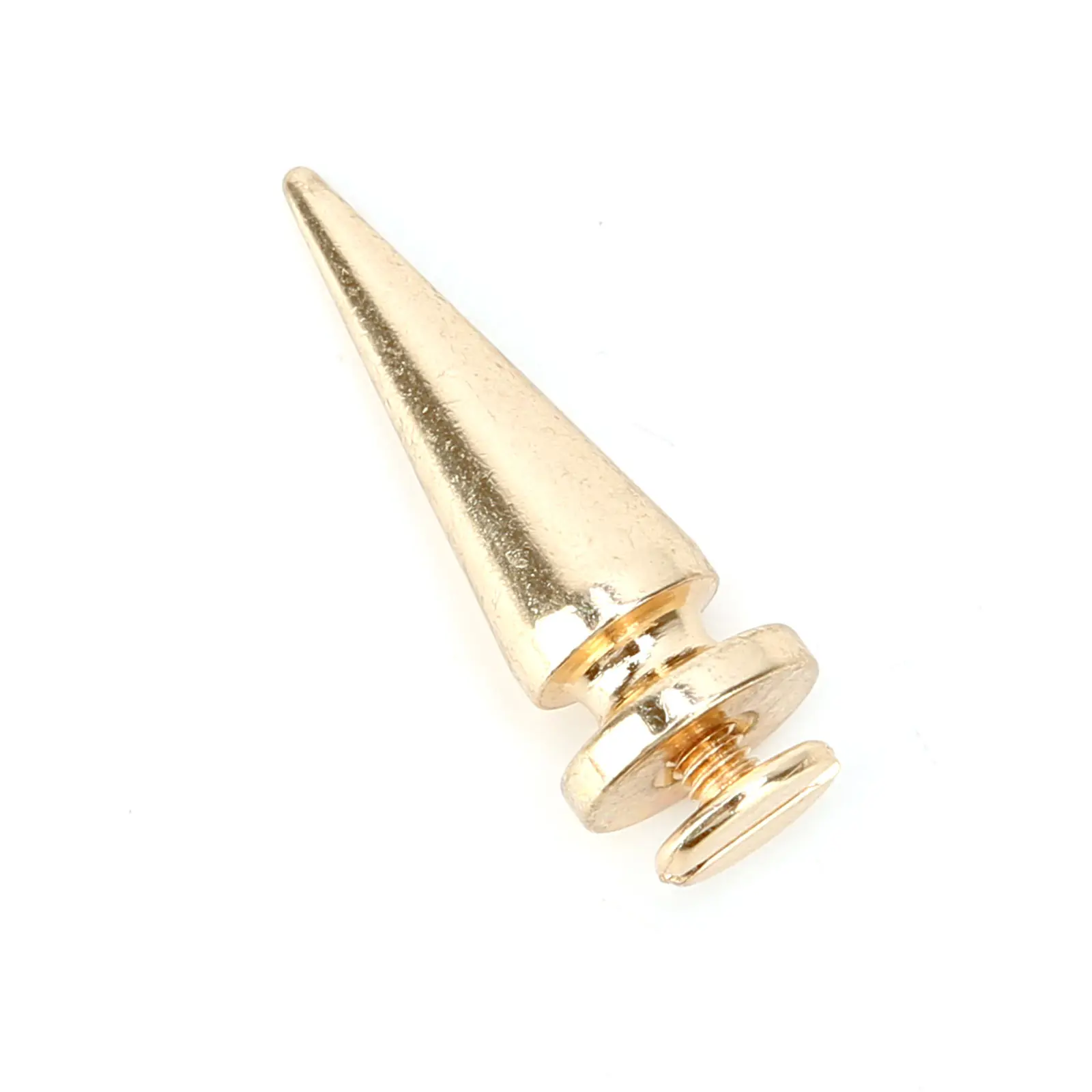 10 Sets 10*26MM Cone Studs Punk Rivets Spikes DIY Craft Cool Punk Garment Rivets For Clothes Bag Shoes Leather DIY Handcraft