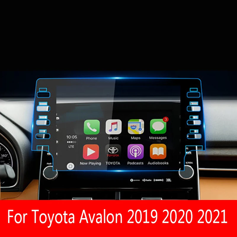 

Для Toyota Avalon 2019 2020 2021 Автомобильный GPS-навигатор, закаленное стекло, пленка, протектор, стальная защитная пленка, наклейки для интерьера автомобиля