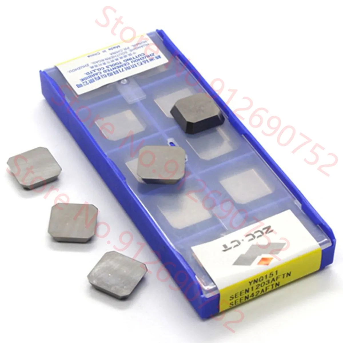 

ZCC.CT SEEN1203AFTN YNG151 Milling Carbide Insert SEEN Inserts