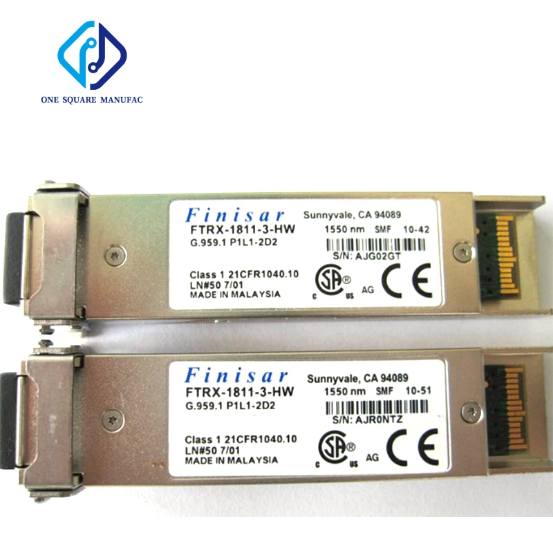 Finisar FTRX-1811-3-HW 10G-1550nm 34060361/Le-64.2 STM-64 80km XFP Single-Mode Fiber Optical Module Transceiver