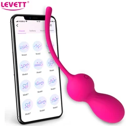 Vibrating Egg Vibrator Wireless Mobile APP Vaginal Kegel Balls Vibrators G Spot Stimulator Sex Toys For Women Wearable Panties