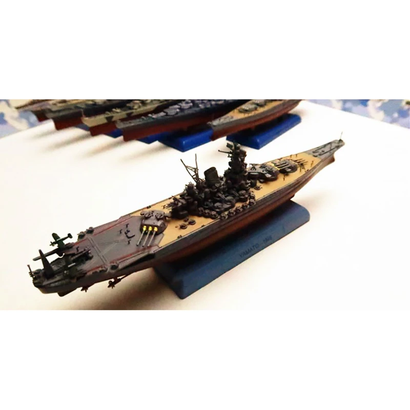 Diecast 1:1000 Scale Alloy Finished Product Battleship Yamato Battleship Decoration Model Collection Souvenir Display Toys