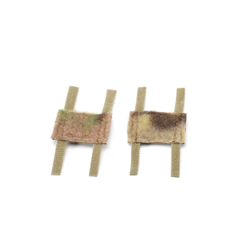 2 Stuks Tactische Molle Klittenband Converter Lint Adapter Voor Tactische Vest Zak Diy Patch Badge